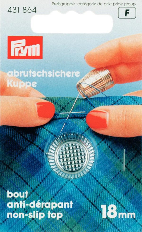 DEDAL PRYM METALICO RAYAS 18mm EN BLISTER